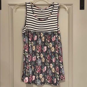 White birch tank size S